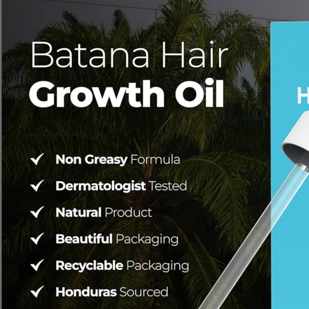 Hair Growth Oil - Black Packaging